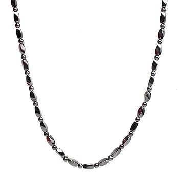 Amazon.co.jp: KummerSaprk ヘマタイトネックレス 女性用 男性用